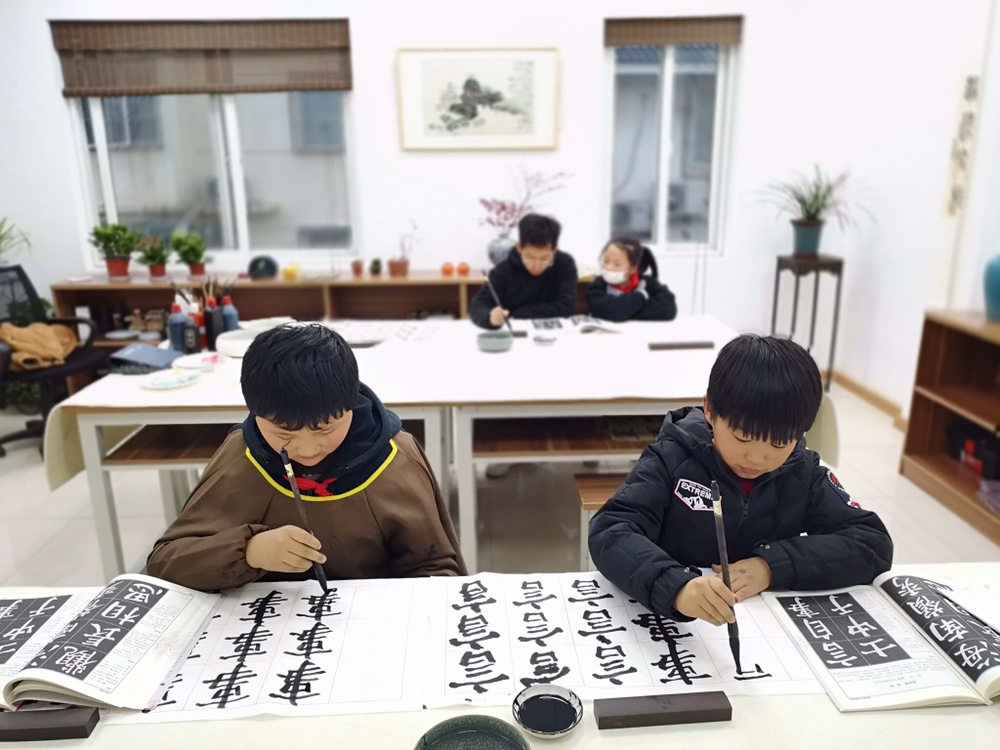 苏州专业中小学生书法培训课硬笔毛笔字篆刻培训机构